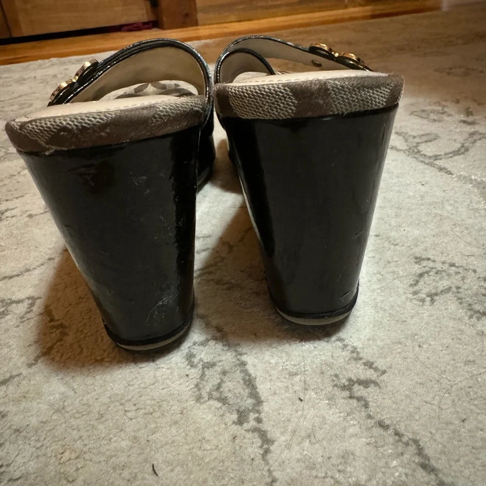 Coach Geri platform sandals - Picture 4 of 10